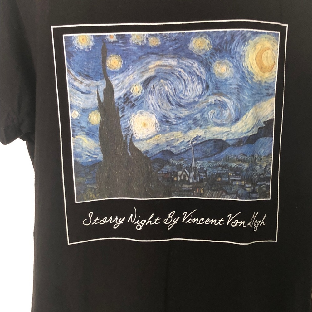 ZUNI BRAND SHORT SLEEVE GRAPHIC TEE - STARRY NIGHTS - Picture 2 of 5